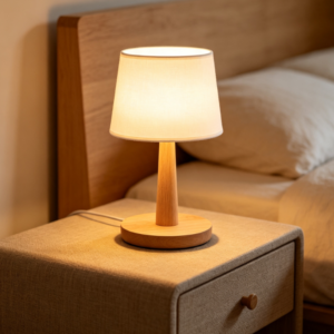 Nordic-Style Wooden Sleep Lamp